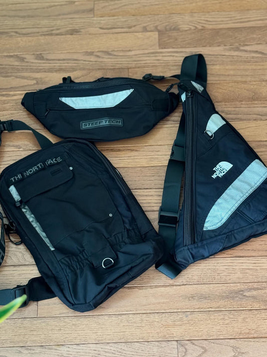 Upcycled TNF Bags (Black)