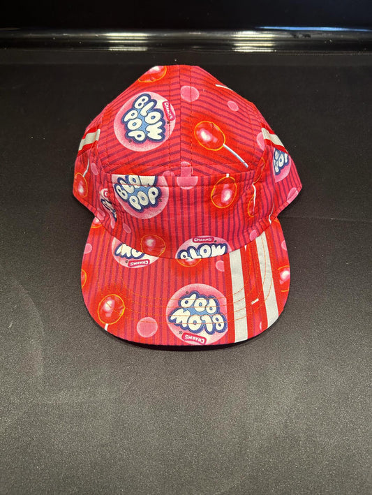 Upcycled Utility Hat (Blow Pop)