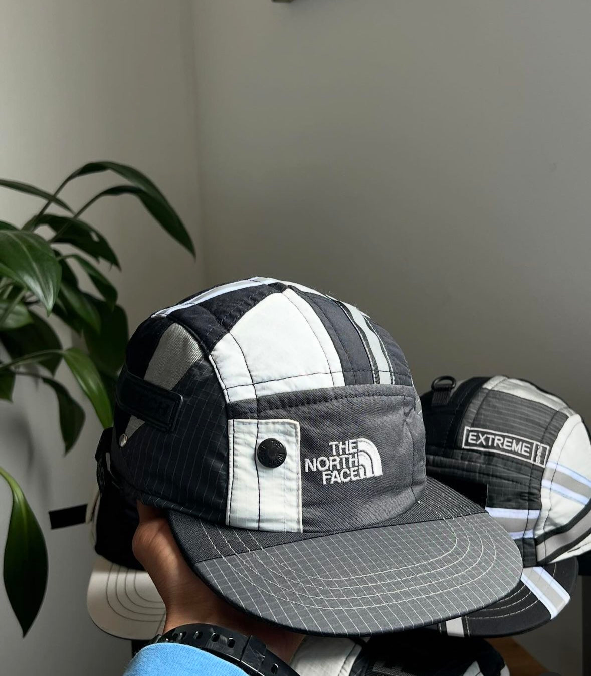 Upcycled TNF Utility Hats (Black)