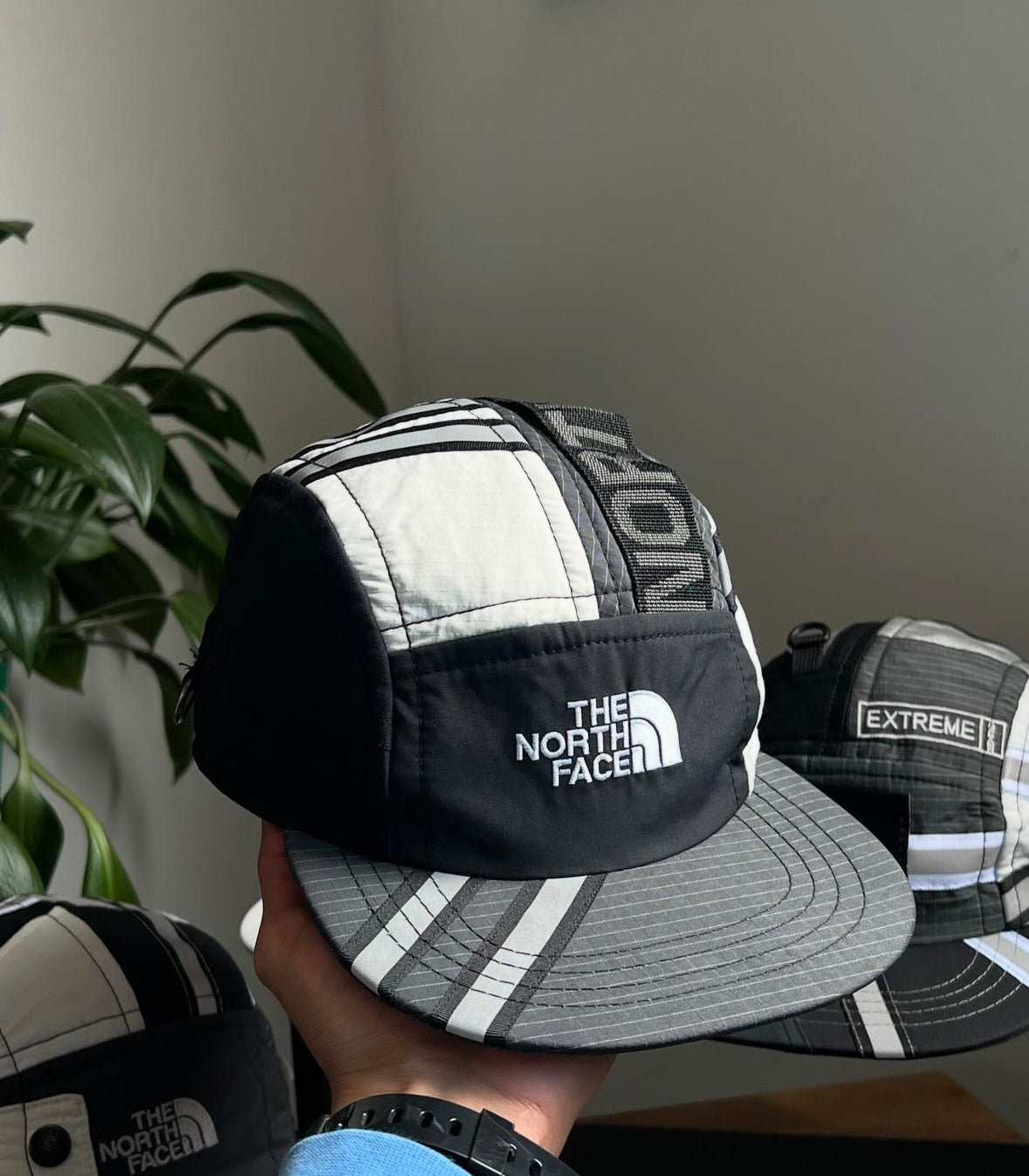 Upcycled TNF Utility Hats (Black)