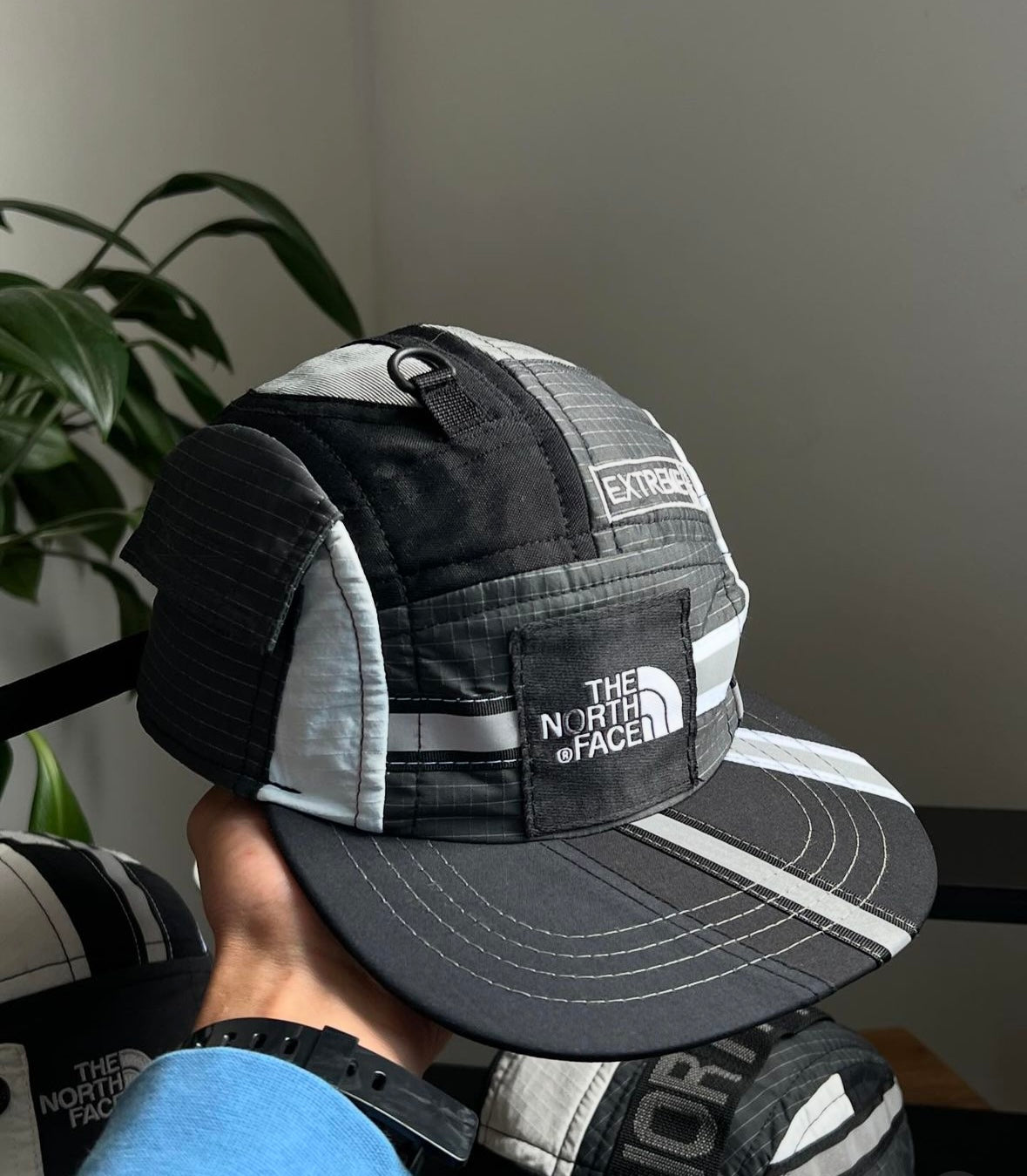 Upcycled TNF Utility Hats (Black)