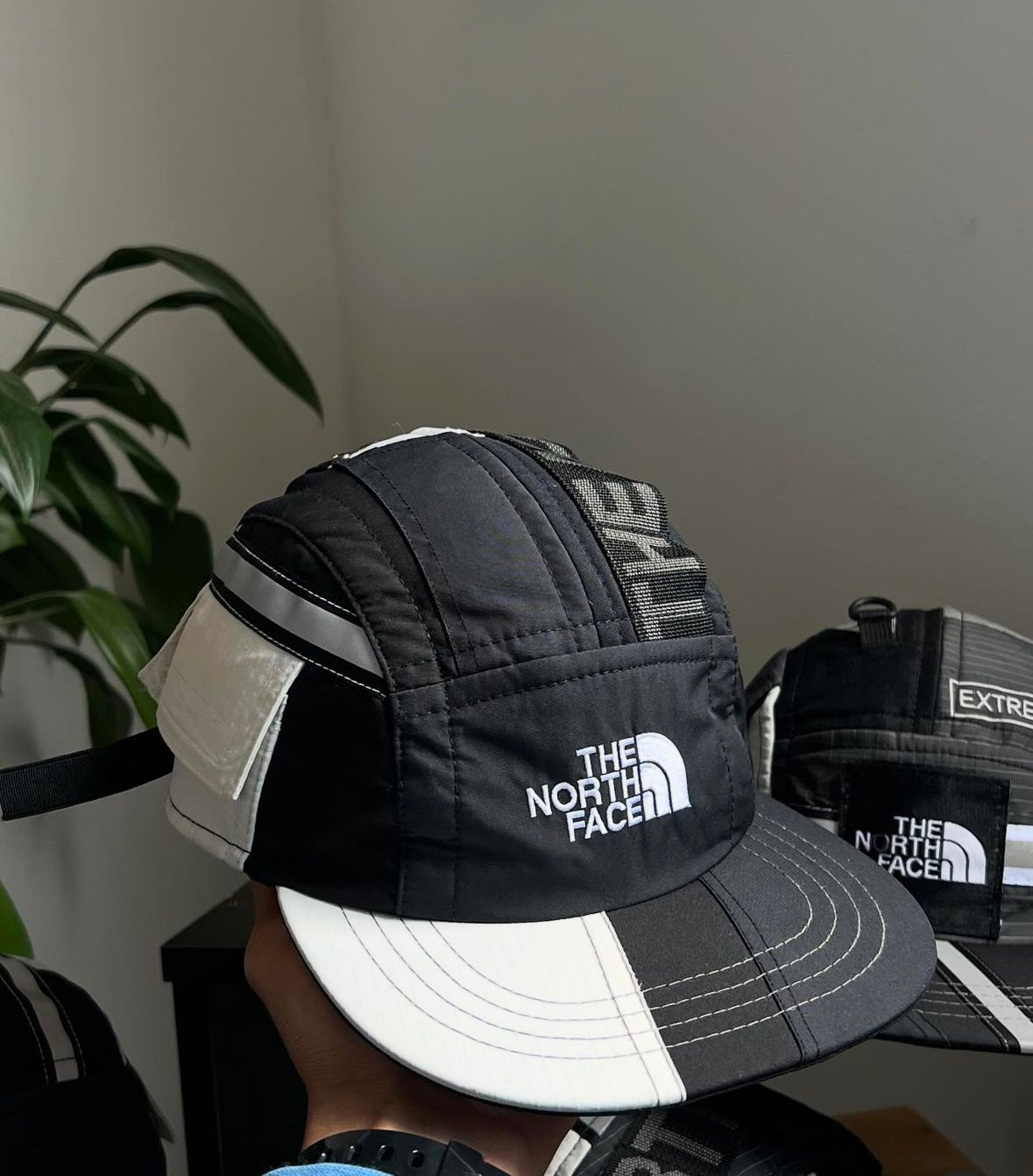 Upcycled TNF Utility Hats (Black)