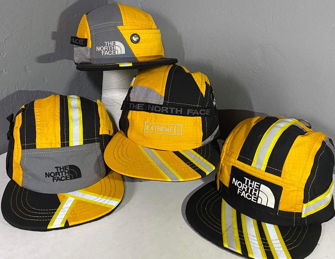 Upcycled TNF Utility Hats (Dark Yellow)