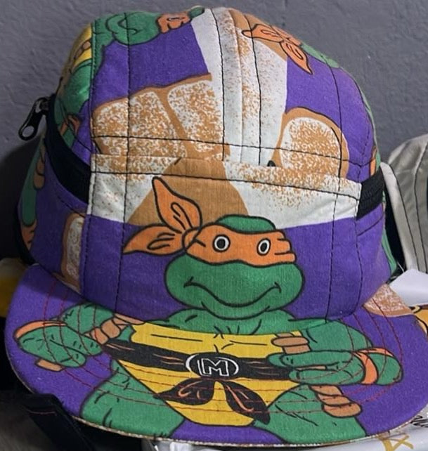 Upcycled TMNT Utility Hats