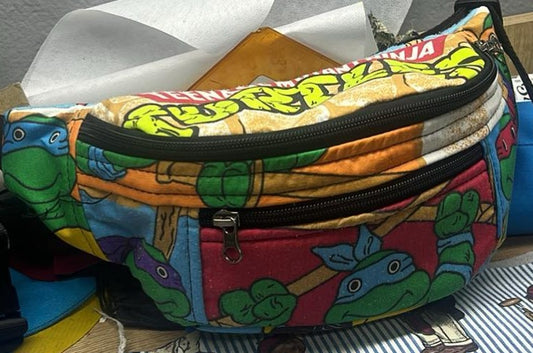 Upcycled TMNT Fanny Pack