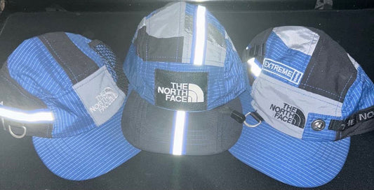 Upcycled TNF Utility Hats (Blue)